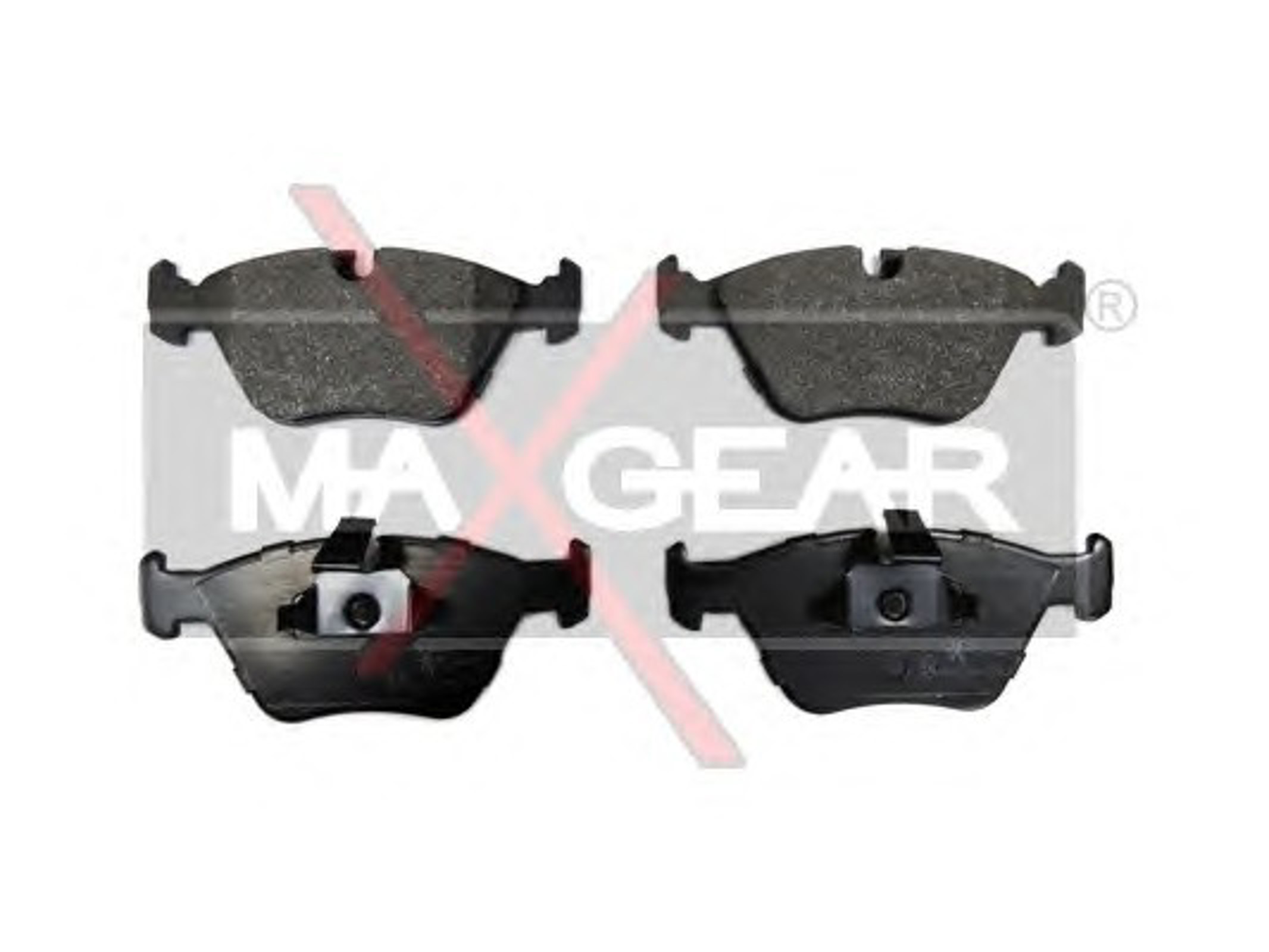 Комплект тормозных колодок дисковый тормоз MAXGEAR 19-0635