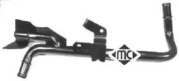 Патрубок системы охлаждения METALCAUCHO 03145