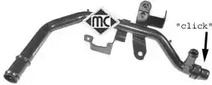 Патрубок системы охлаждения METALCAUCHO 03207