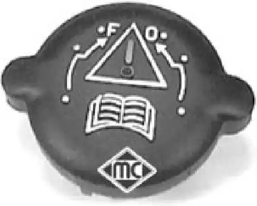 Крышка радиатора с клапаном 14 bar пластик METALCAUCHO 03548