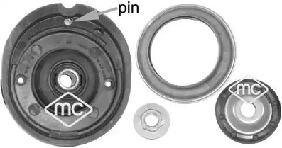 Опора амортизатора METALCAUCHO 05877