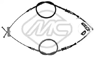 Трос ручного тормоза METALCAUCHO 82484