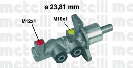 Главный тормозной цилиндр METELLI 05-0379