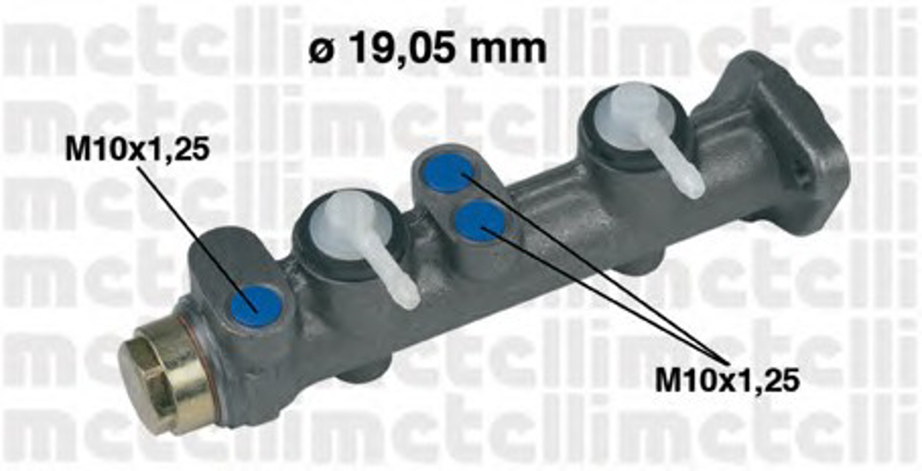 Главный тормозной цилиндр METELLI 05-0005