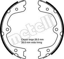Комплект тормозных колодок стояночная тормозной системы METELLI 53-0298