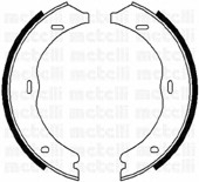 Колодки тормозные барабанные METELLI 53-0248