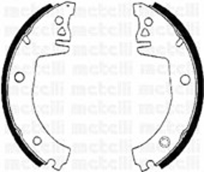 Комплект тормозных колодок METELLI 53-0378