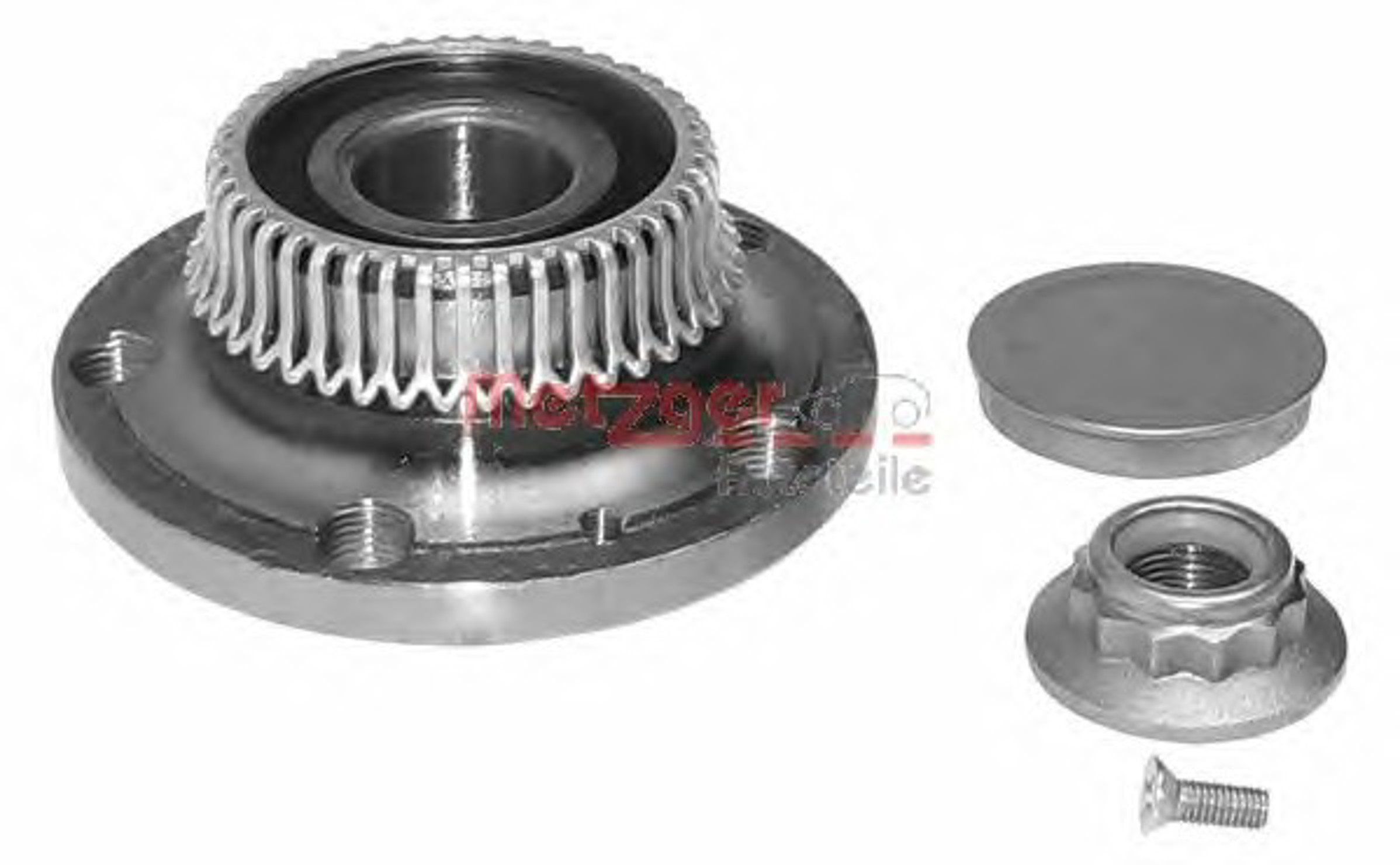 Комплект подшипника ступицы колеса METZGER WM 1055