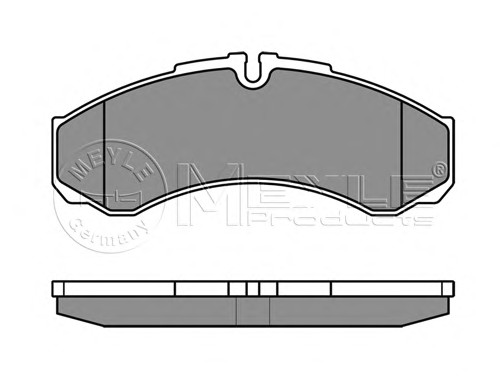 Тормозные колодки MEYLE 025 291 2117