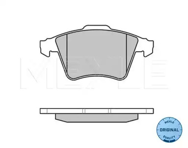 Колодки тормозные дисковые MEYLE 025 237 4919/W