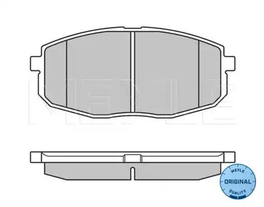 Тормозные колодки MEYLE 025 239 6617/W