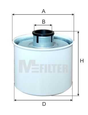 Фильтр воздушный MFILTER A8060