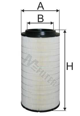 Фильтр воздушный MFILTER A851