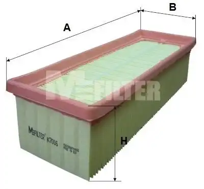 Воздушный фильтр MFILTER K7016