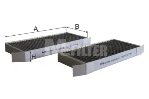 Салонный фильтр MFILTER K9043C-2