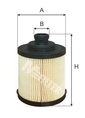 Te 4039 - фильтр масла MFILTER TE4039