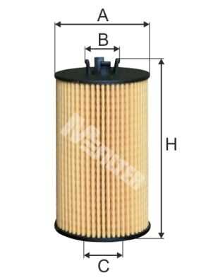 Масляный фильтр MFILTER TE648