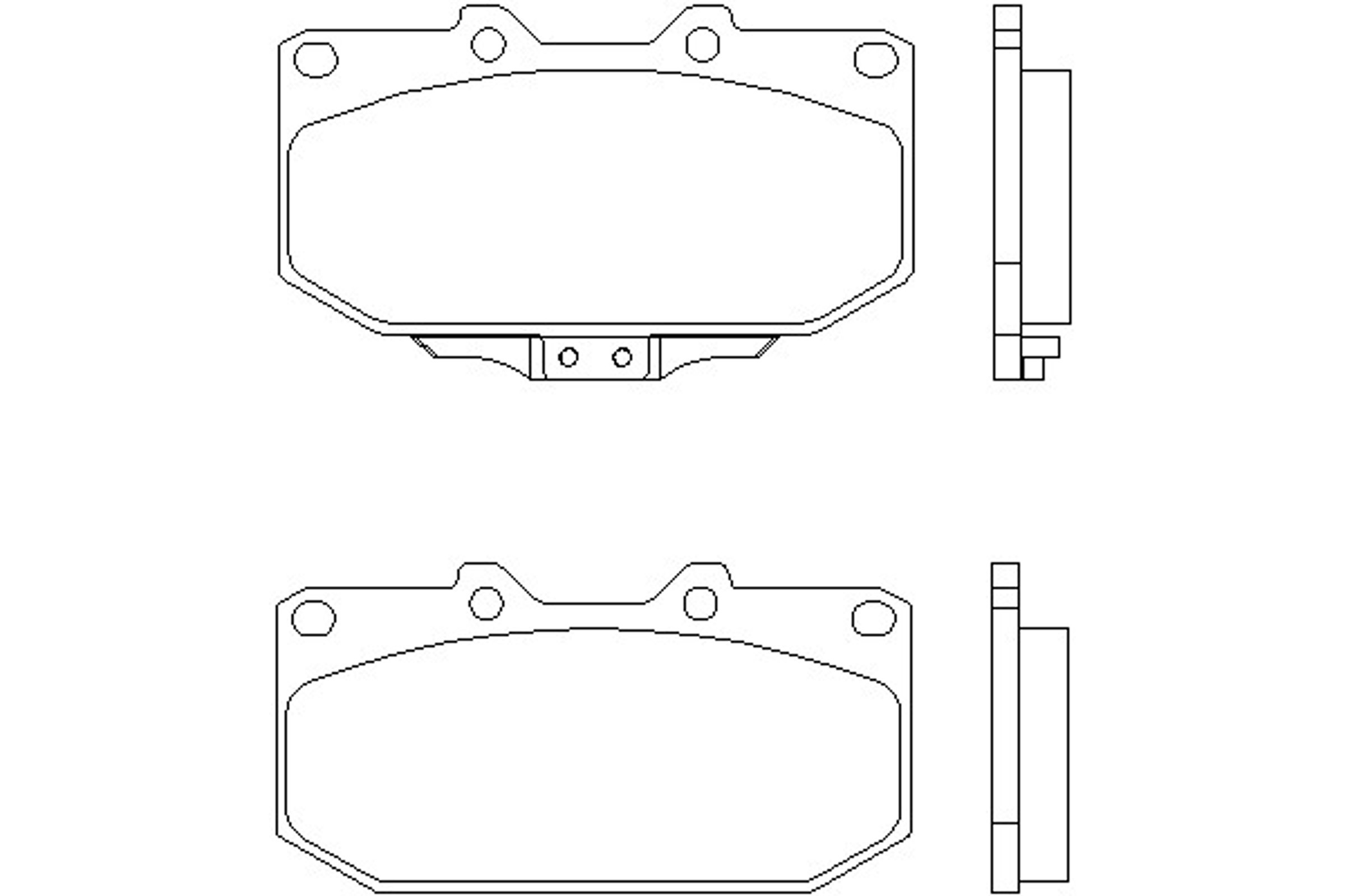 Колодки тормозные дисковые MINTEX MDB1416