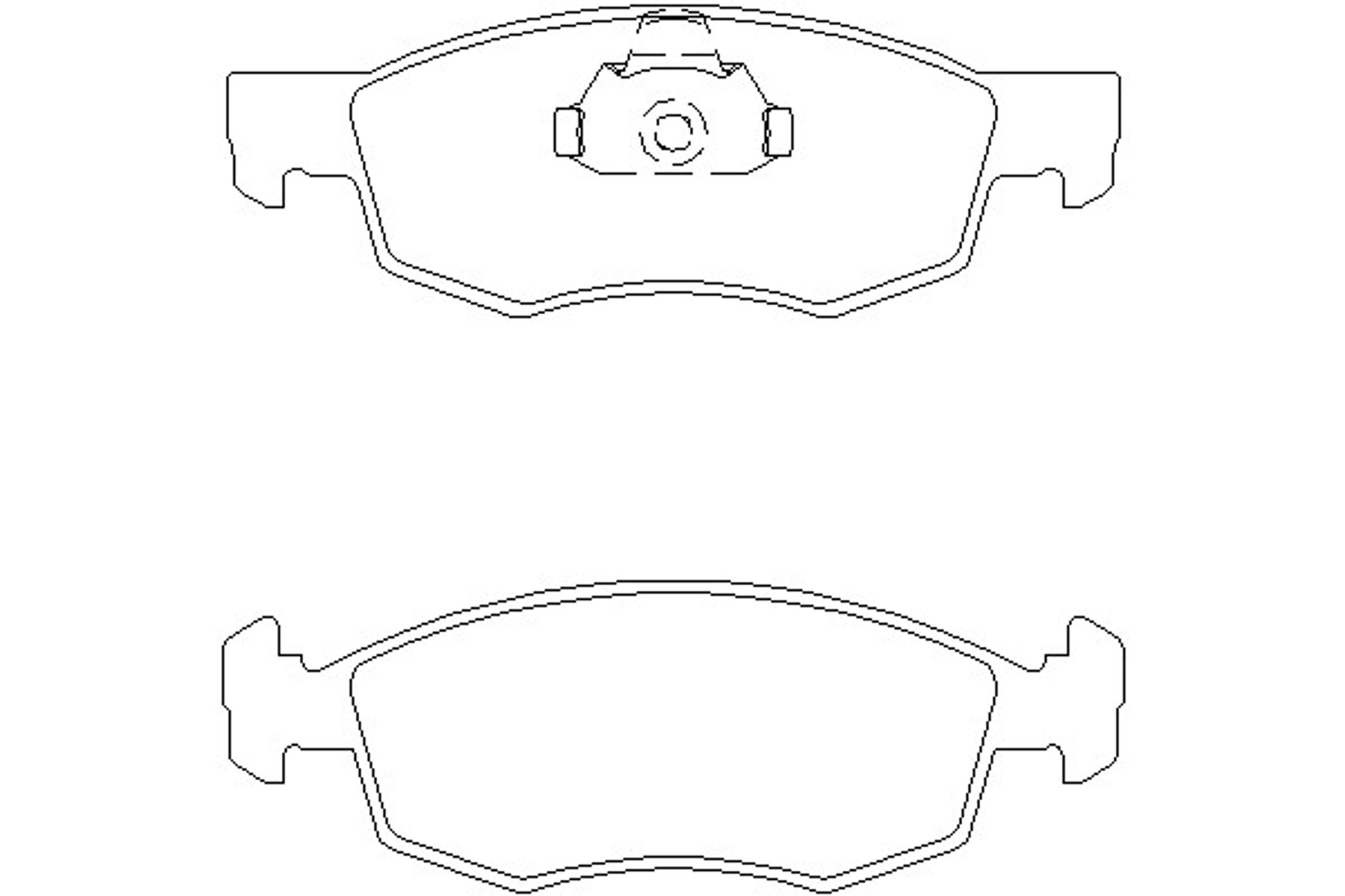 Колодки тормозные дисковые MINTEX MDB2532