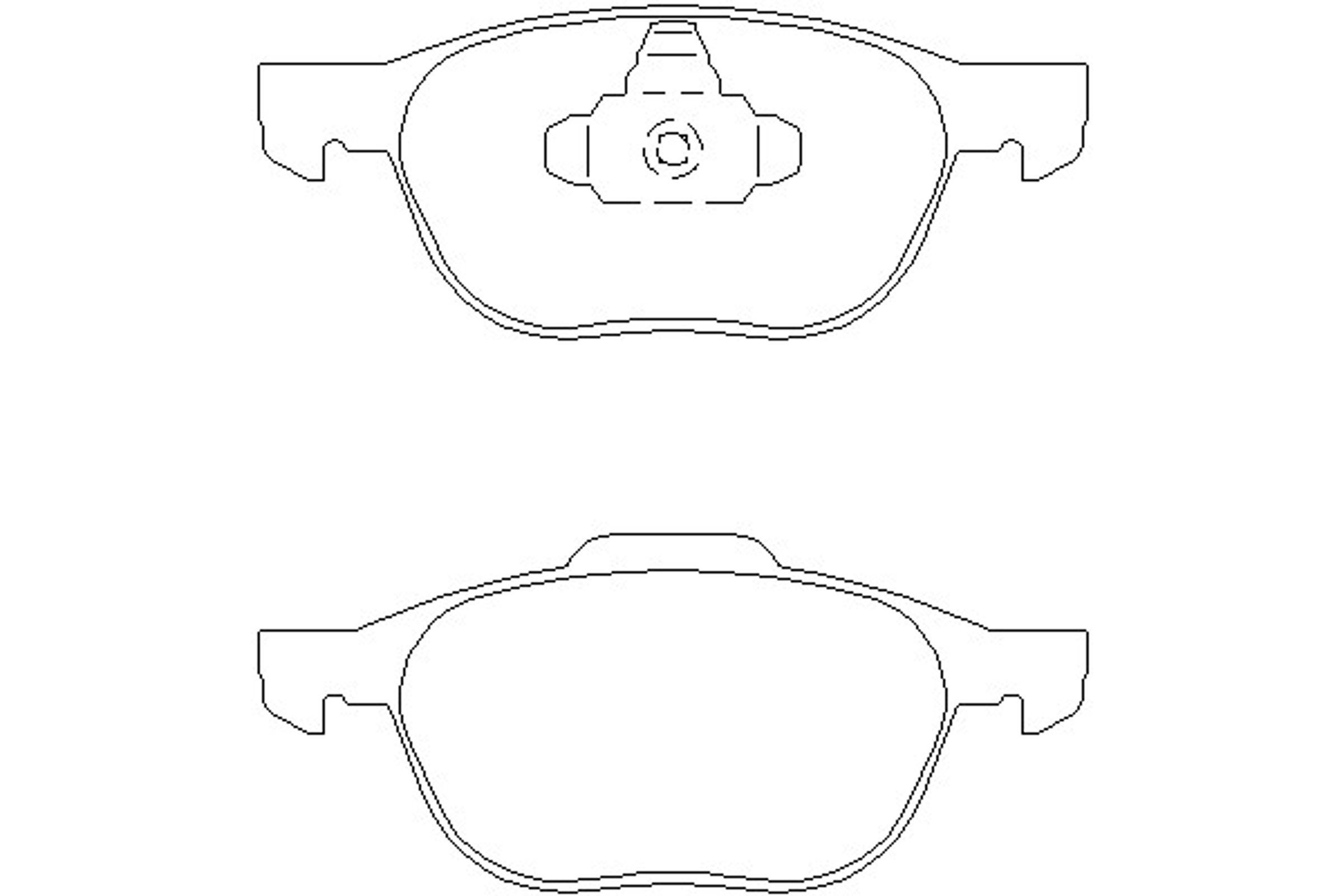 Колодка тормозная дисковая комплект MINTEX MDB2634
