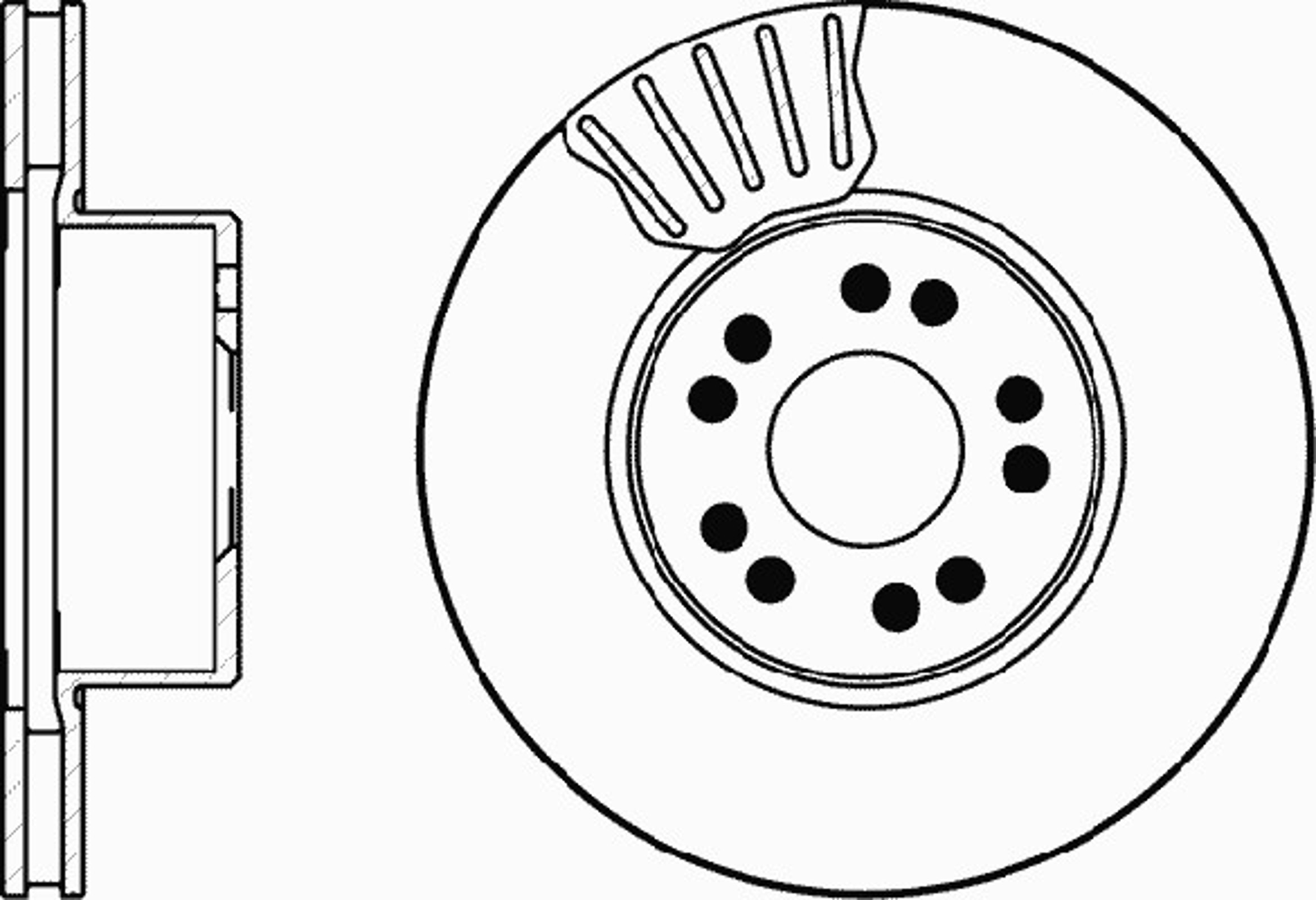 Диск тормозной MINTEX MDC764