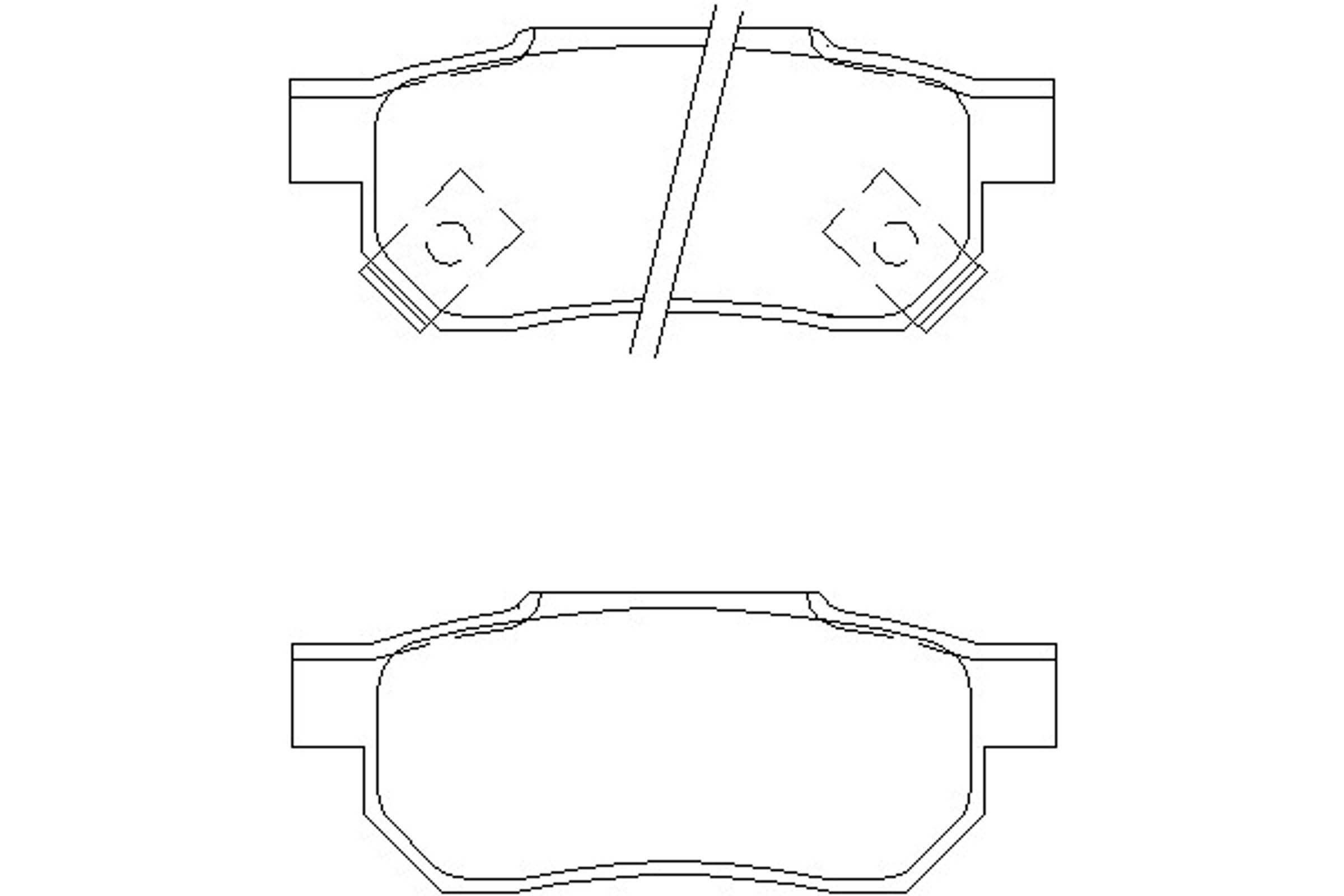 Комплект тормозов дисковый тормозной механизм MINTEX MDK0073