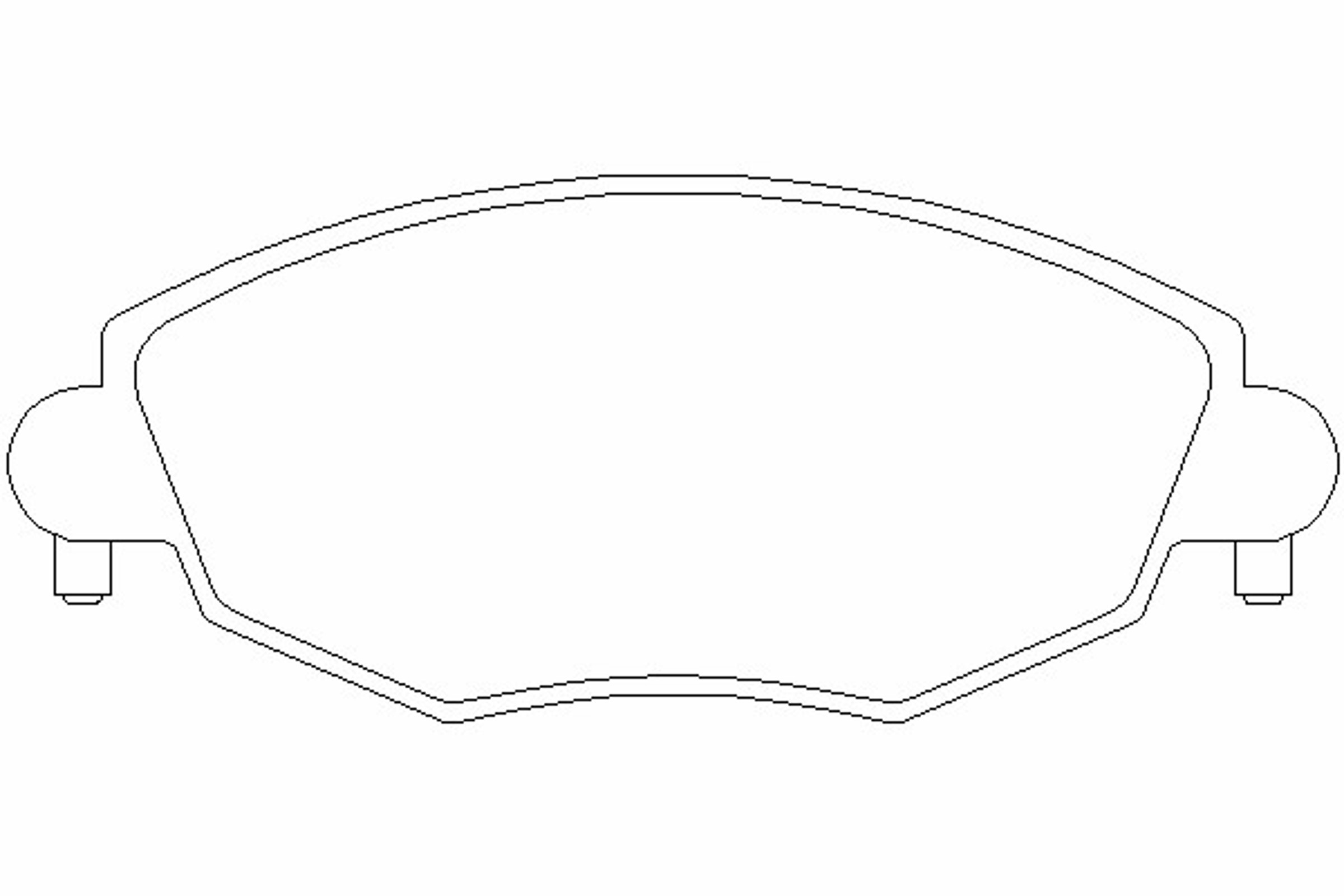 Комплект тормозов дисковый тормозной механизм MINTEX MDK0187