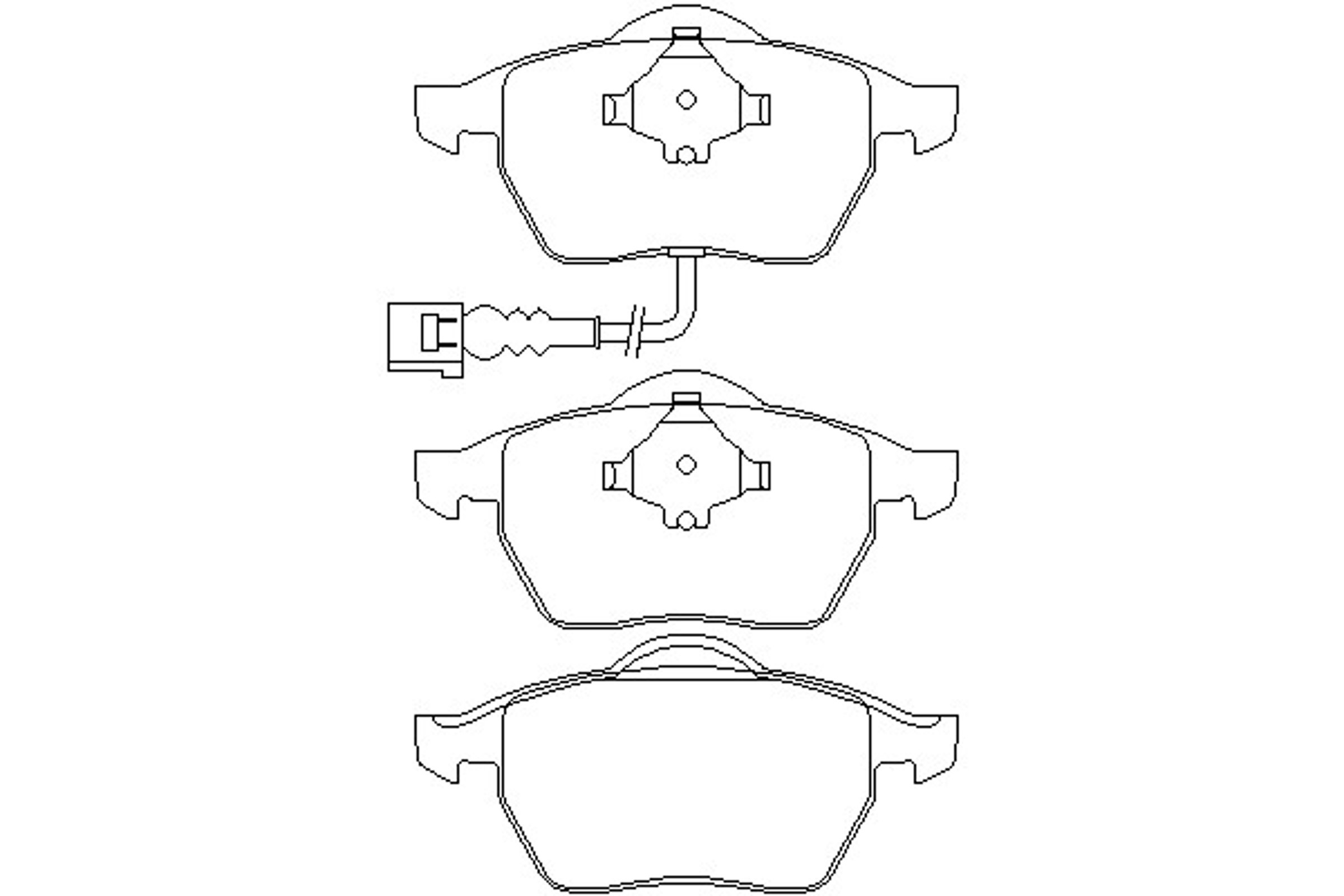 Комплект тормозов дисковый тормозной механизм MINTEX MDK0214