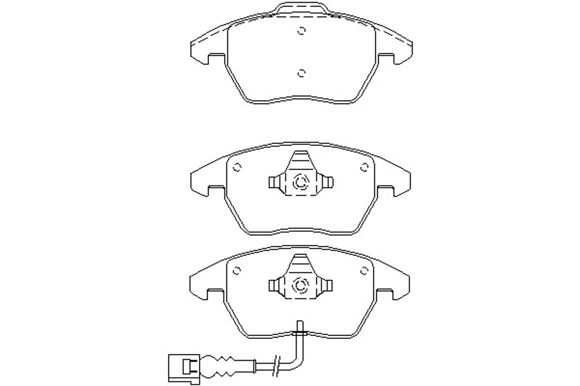 Комплект тормозов дисковый тормозной механизм MINTEX MDK0220