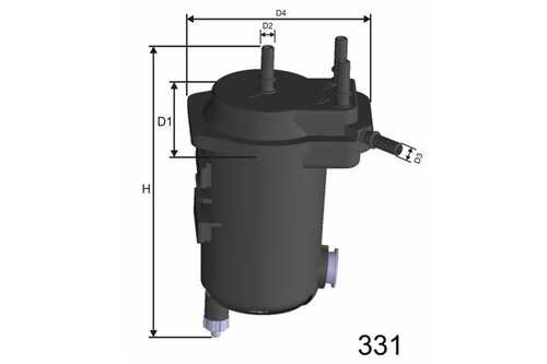 Топливный фильтр MISFAT F122A