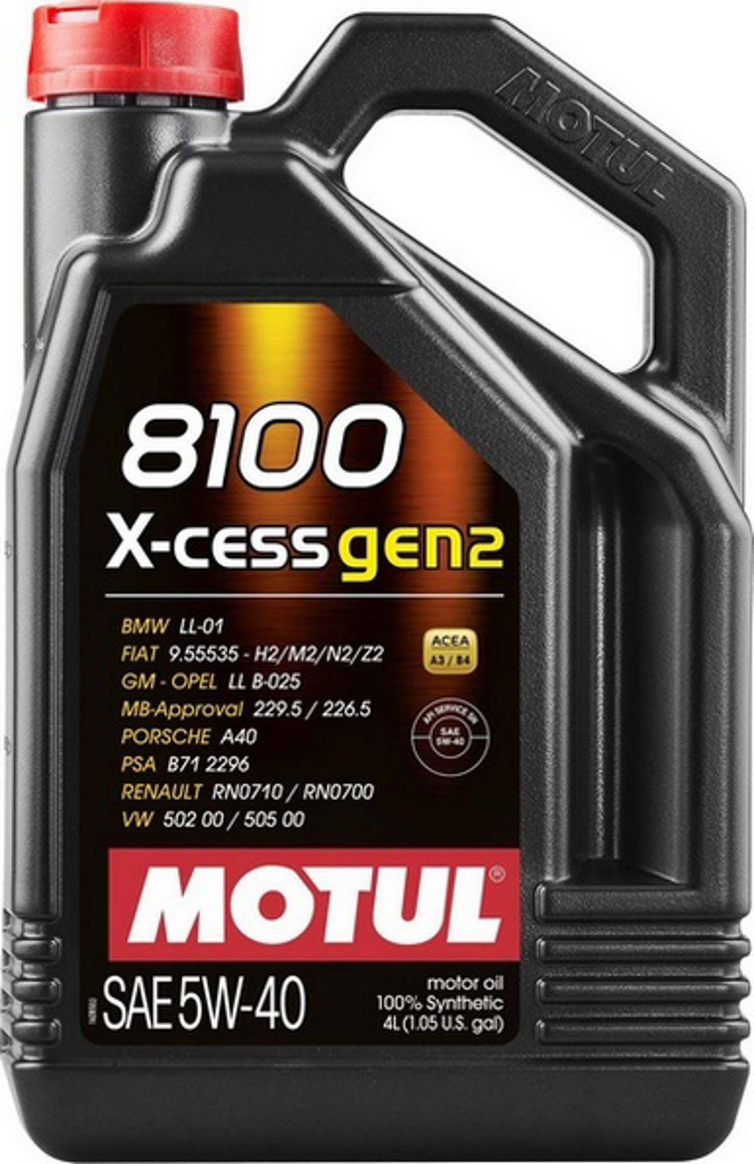 Масло моторное синтетическое 4 л MOTUL 109775