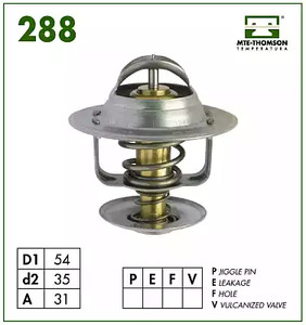Термостат mte-thomson MTE-THOMSON VT288.80