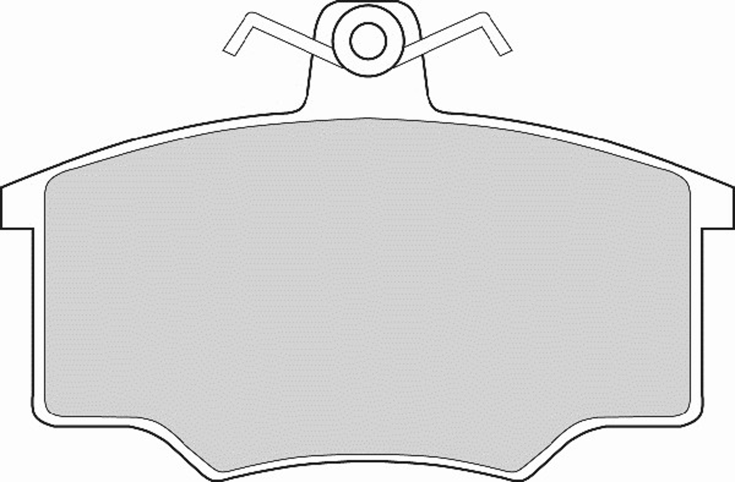 Колодки тормозные дисковые NECTO FD267A