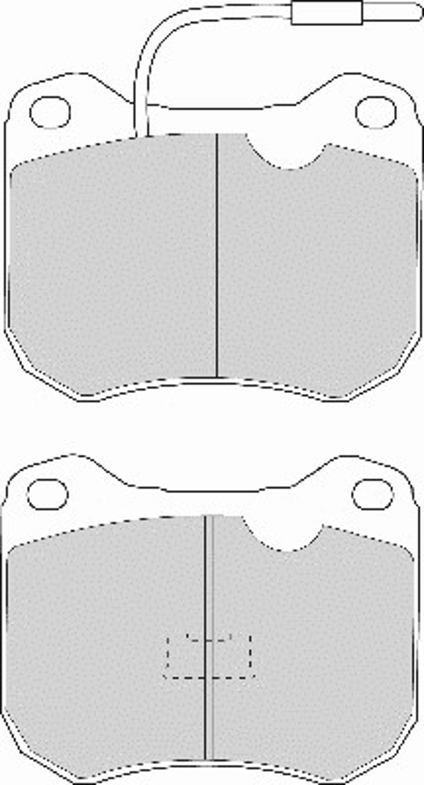 Колодки тормозные дисковые NECTO FD4018A