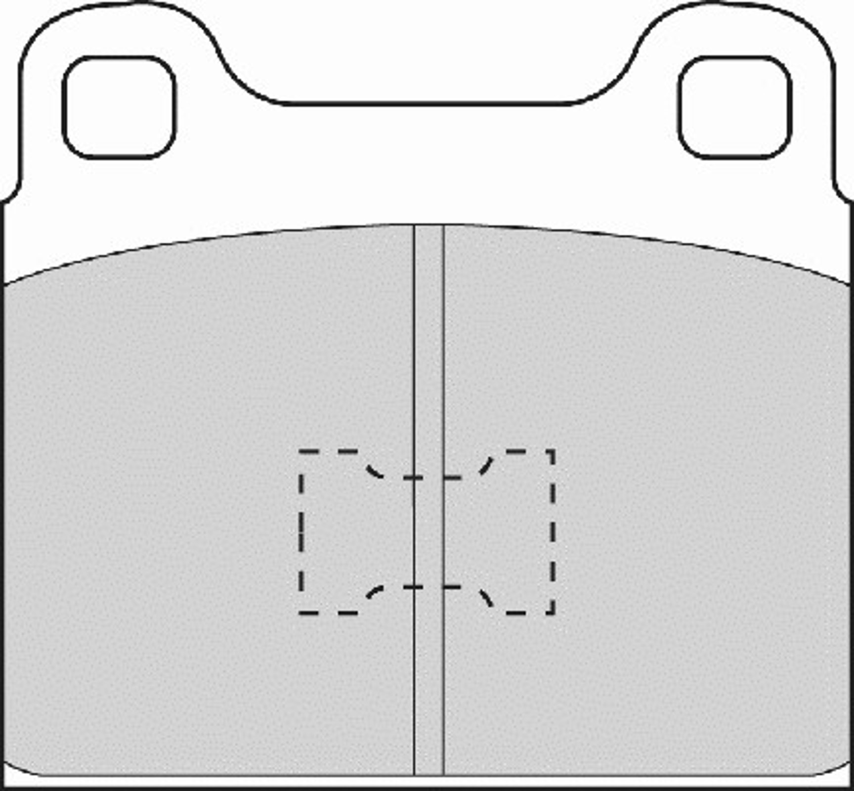 Колодки тормозные дисковые NECTO FD451A