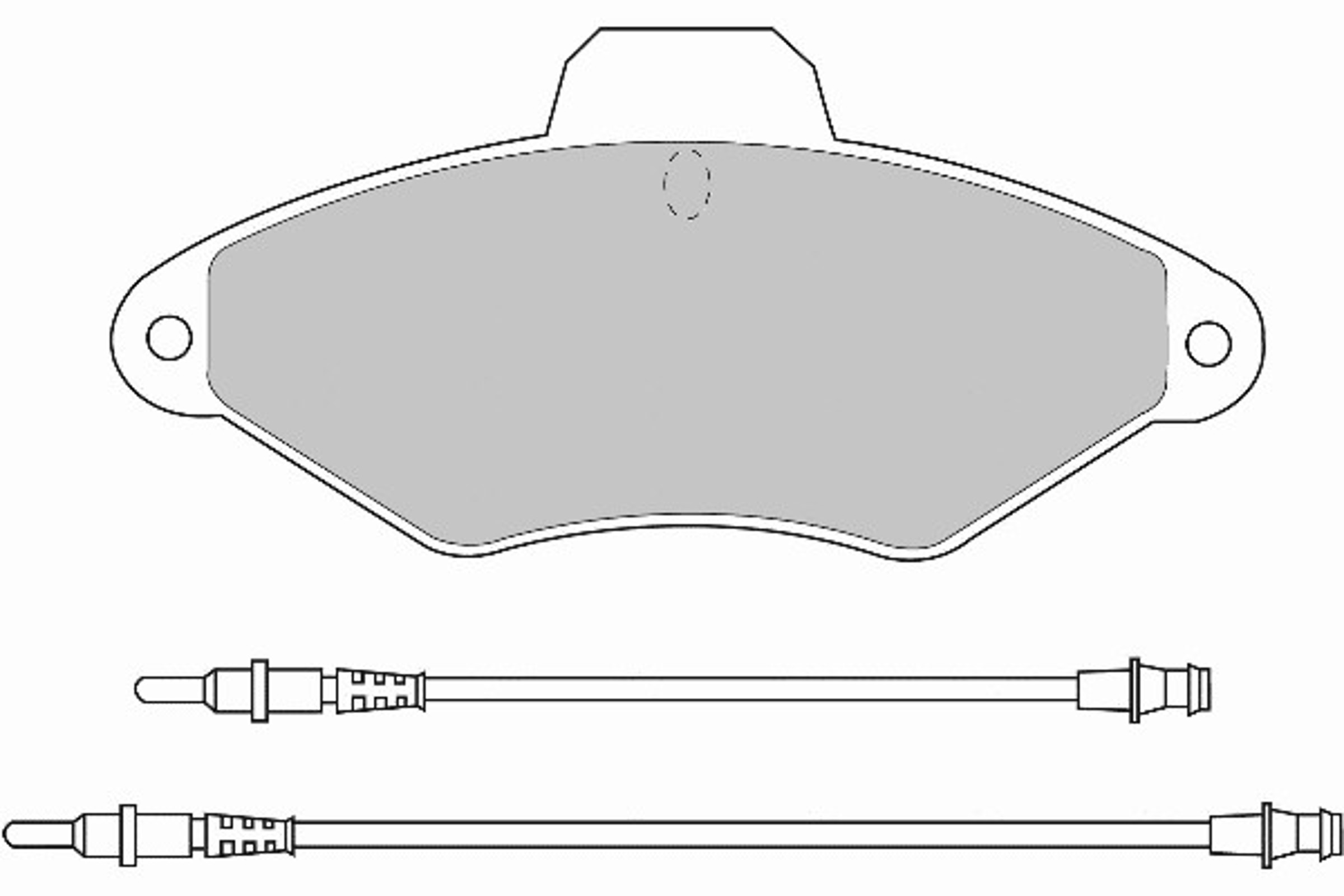 Колодки тормозные дисковые NECTO FD6452A