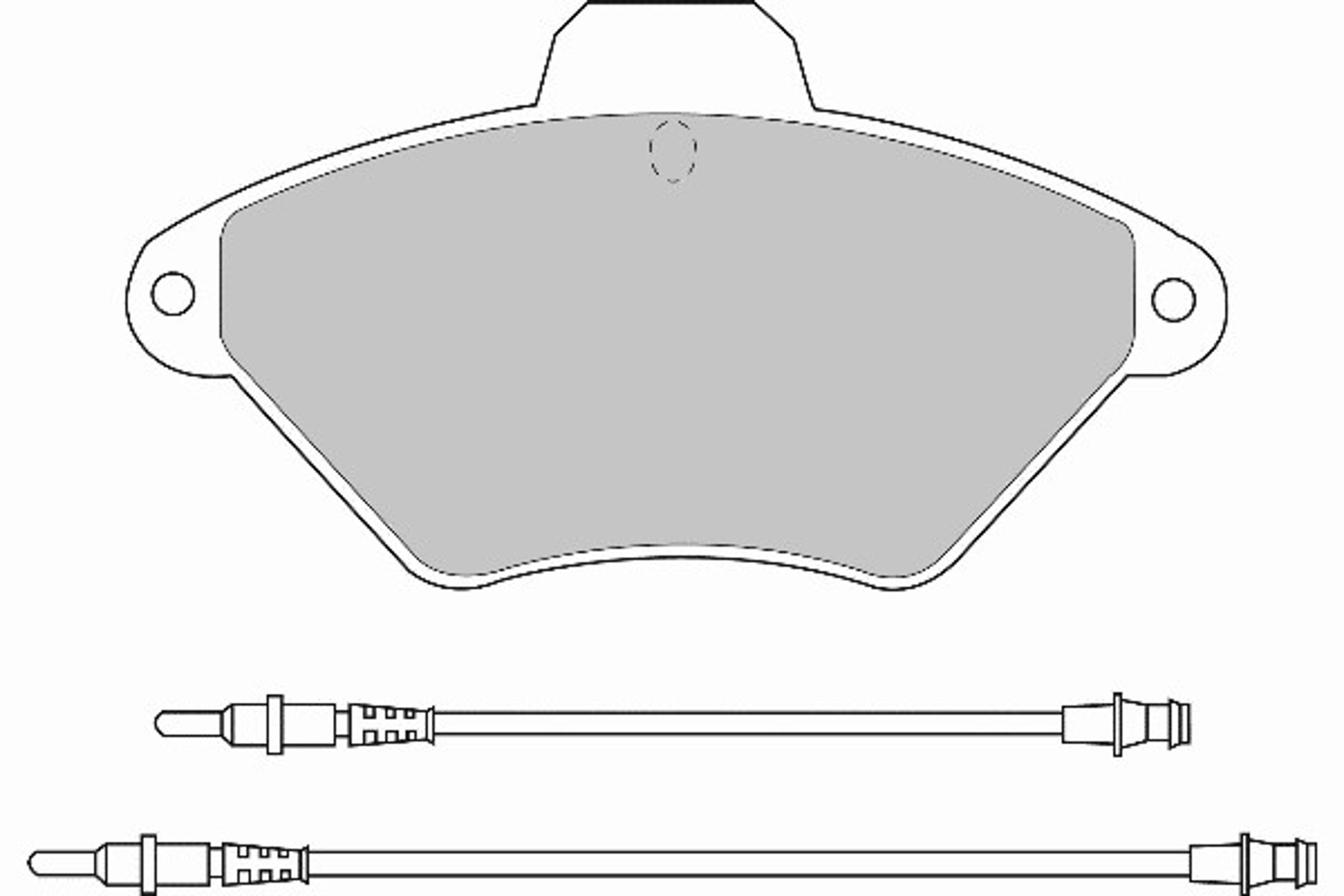 Колодки тормозные дисковые NECTO FD6453A