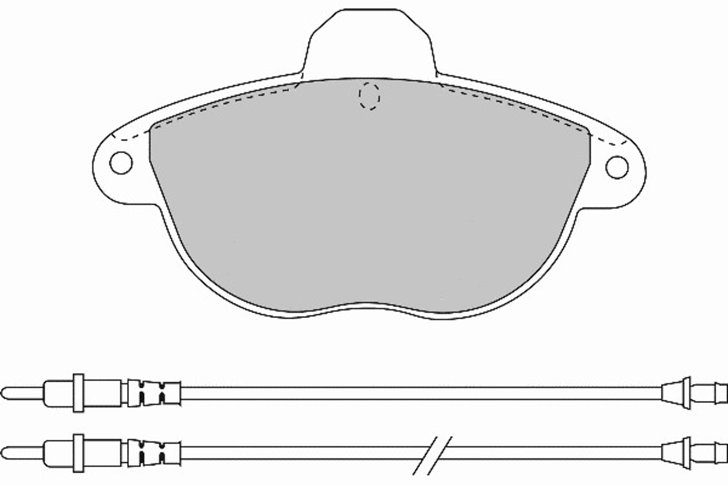 Колодки тормозные дисковые NECTO FD6647A