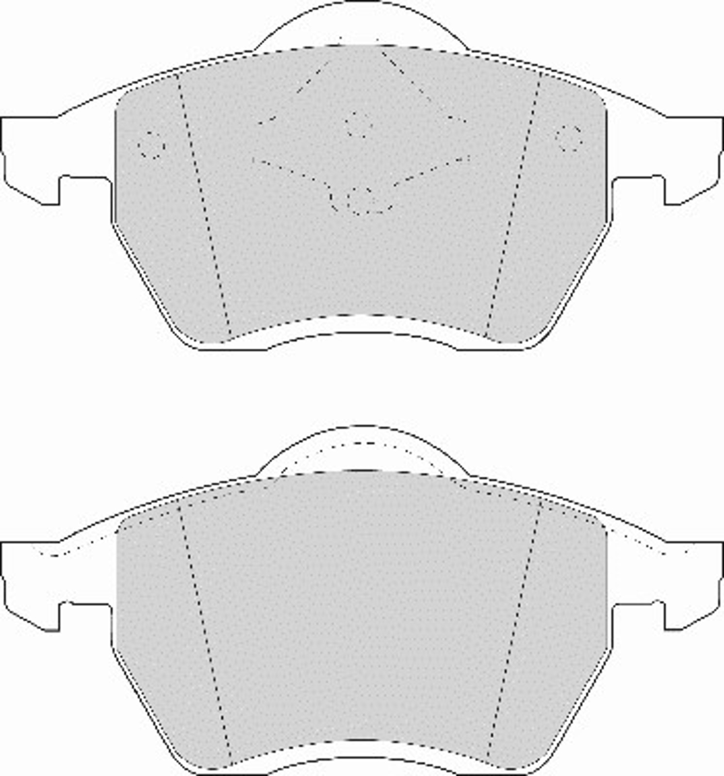 Колодки тормозные дисковые NECTO FD6693A
