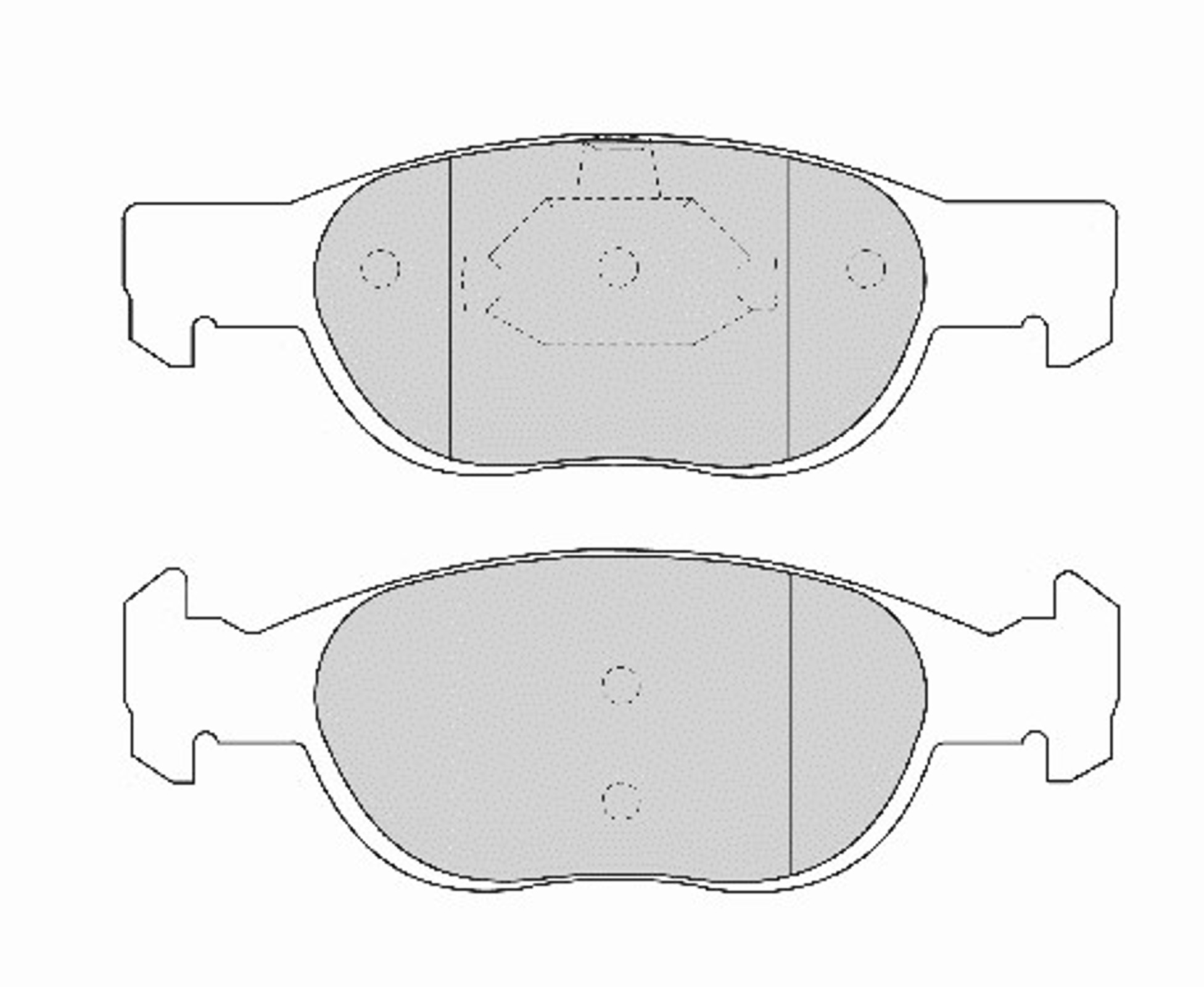 Колодки тормозные дисковые NECTO FD6730A