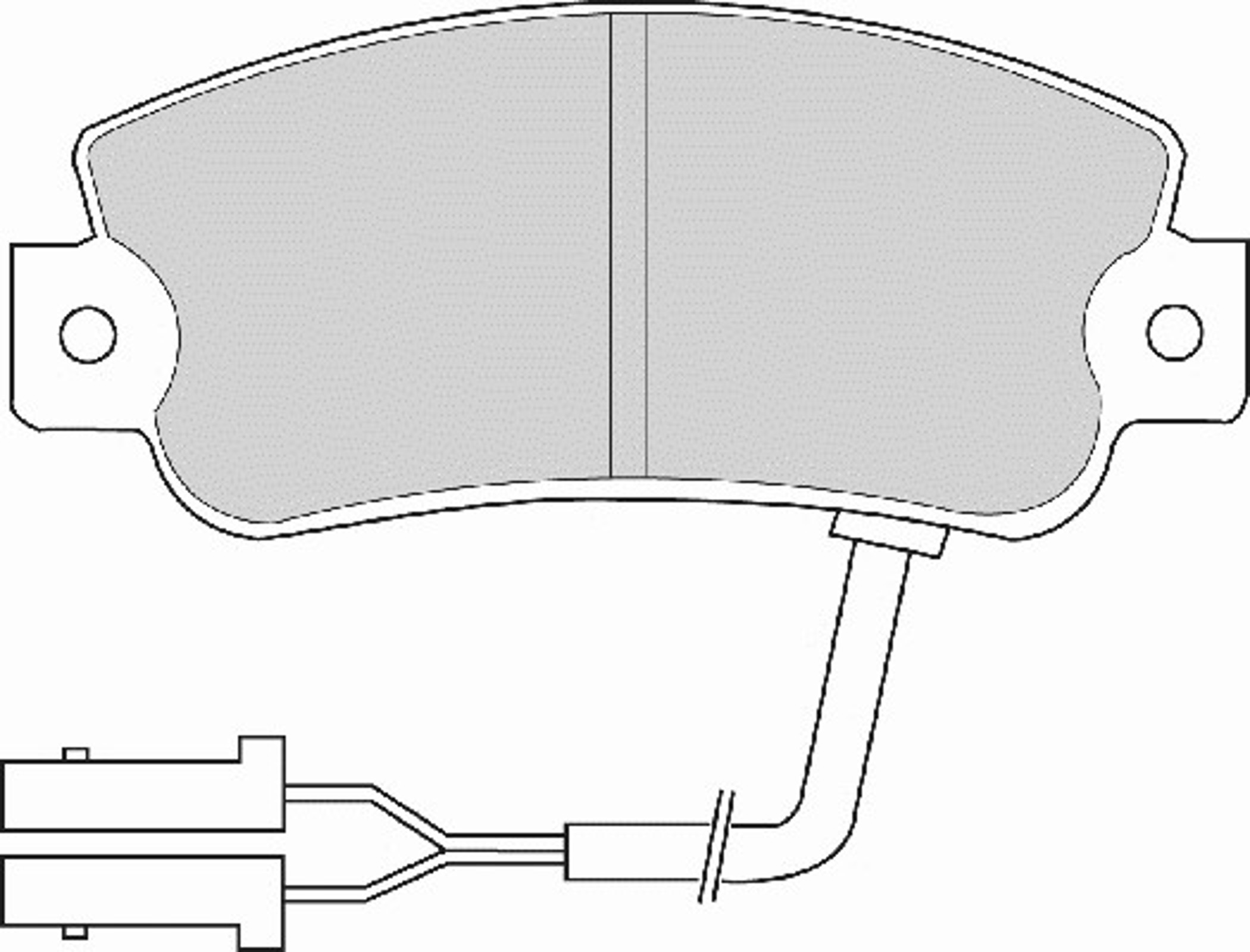 Колодки тормозные дисковые NECTO FD674A