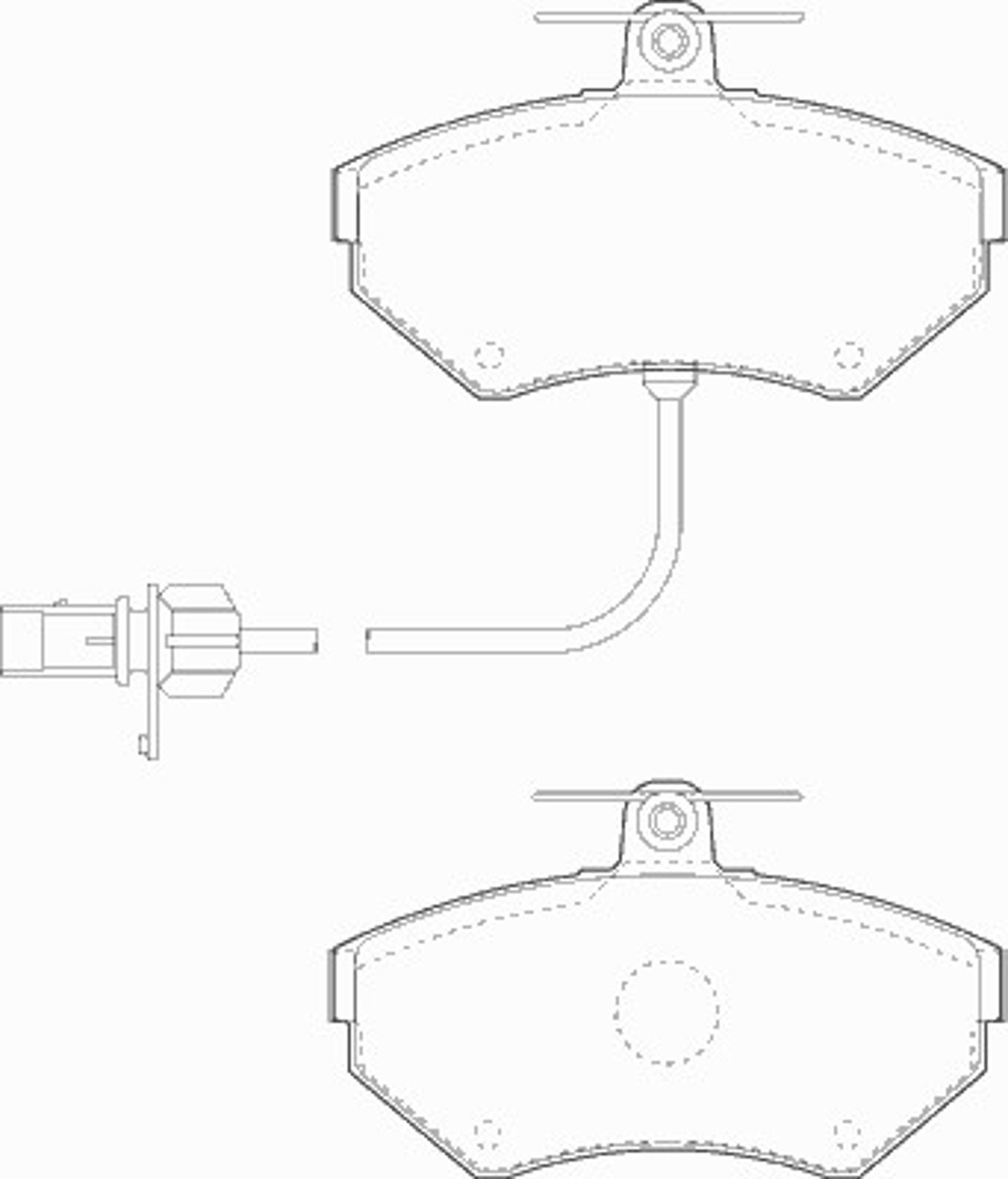Колодки тормозные дисковые NECTO FD6902A