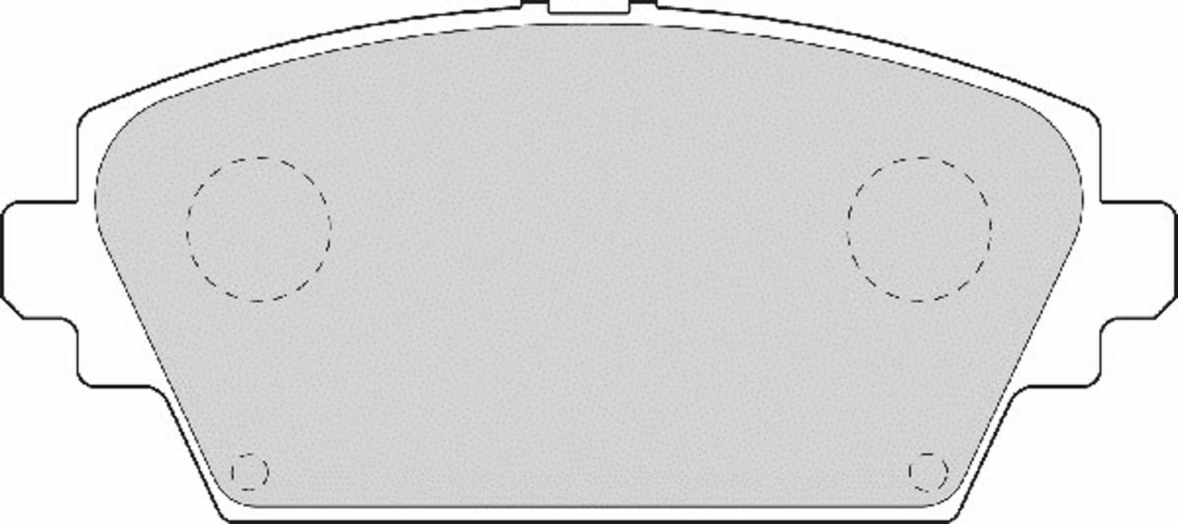 Колодки тормозные дисковые NECTO FD7039A