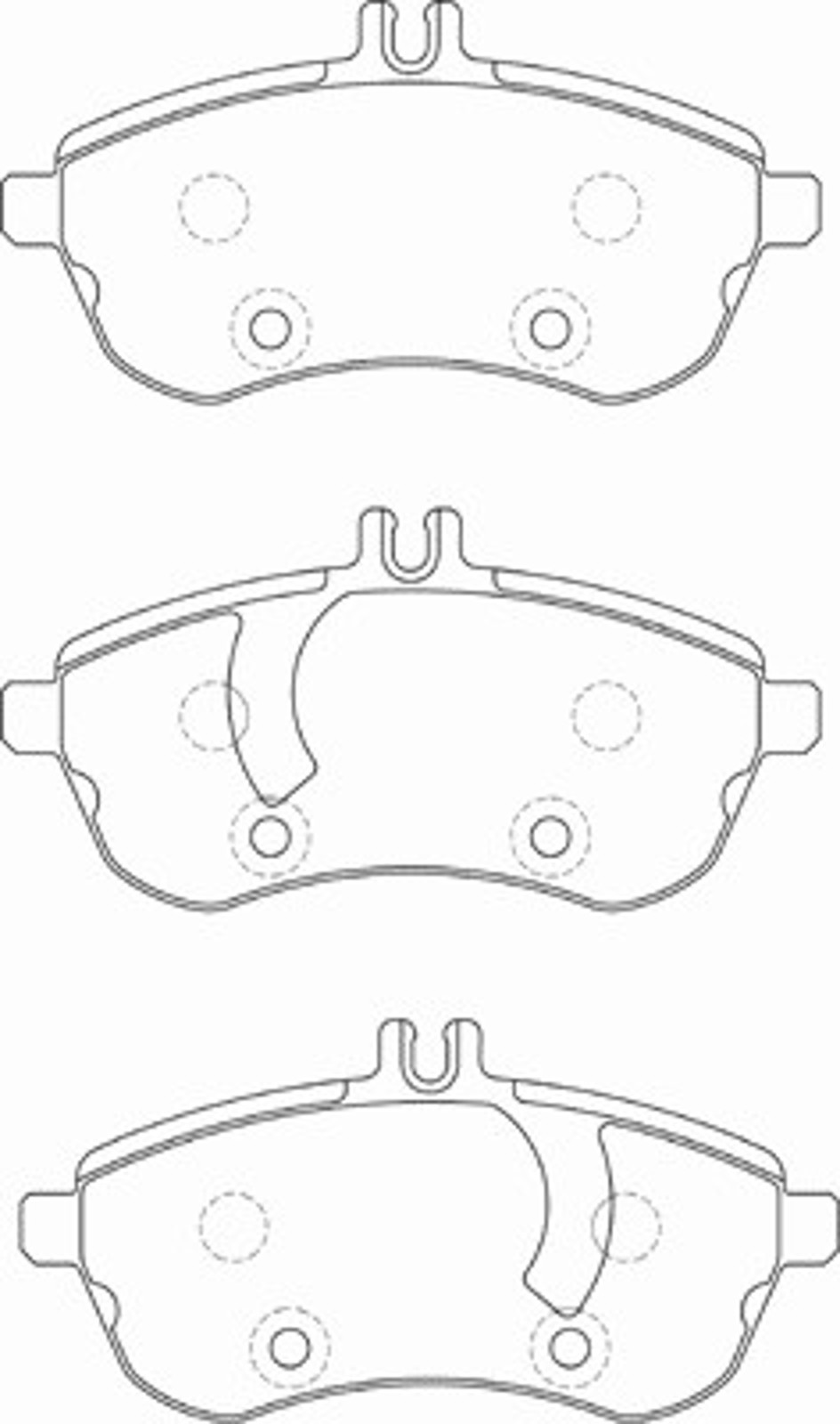 Колодки тормозные дисковые NECTO FD7301A