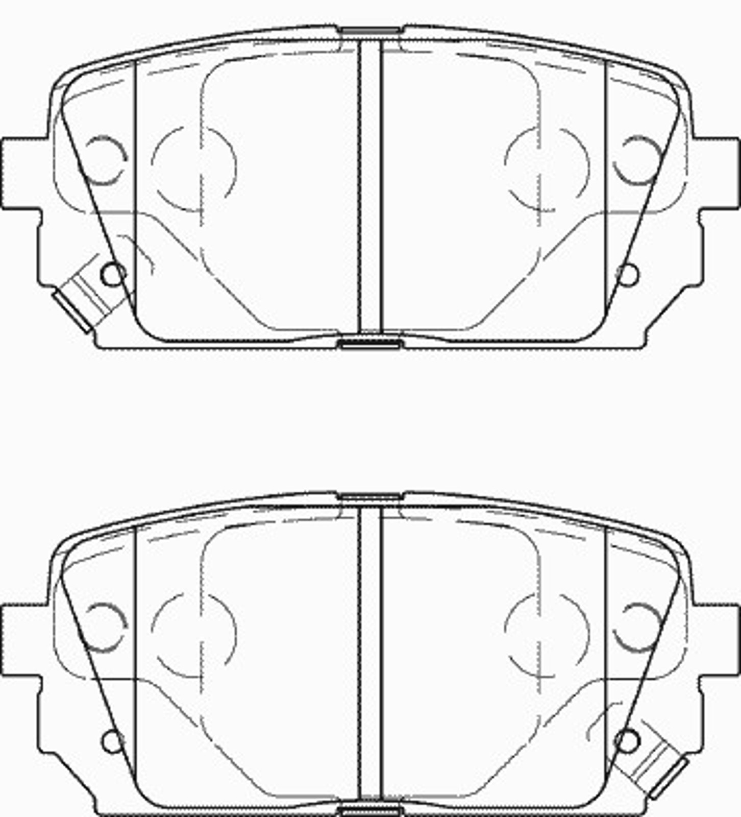 Колодки тормозные дисковые NECTO FD7404A