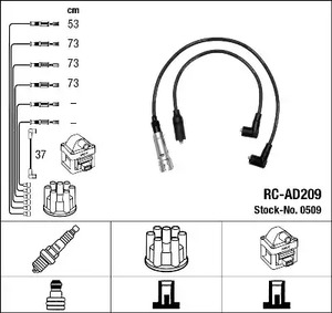 Комплект проводов зажигания NGK 0509