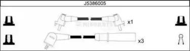Комплект проводов зажигания NIPPARTS J5386005