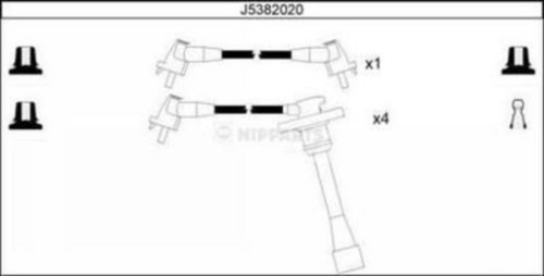 К-кт проводов NIPPARTS J5382020