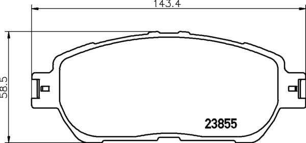 Колодки тормозные NISSHINBO NP1024