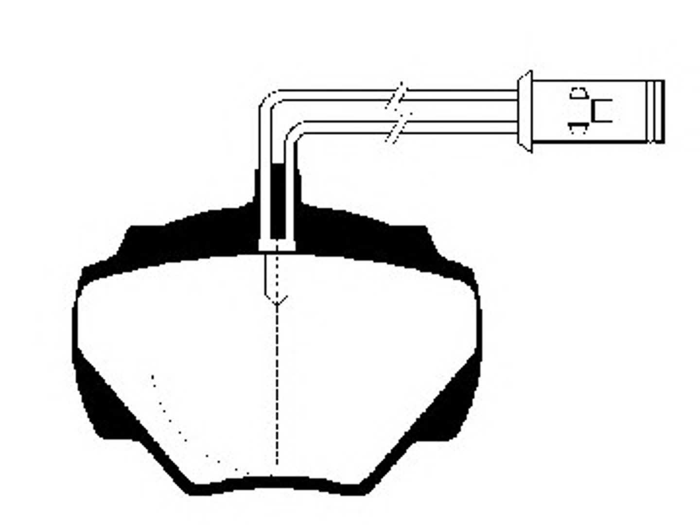 Колодки тормозные дисковые NK 224005